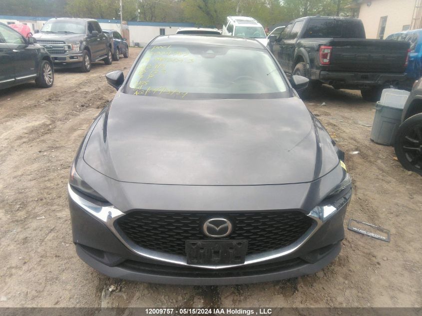 2019 Mazda 3 Preferred VIN: JM1BPBDM6K1142914 Lot: 12009757