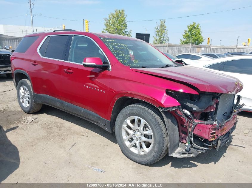 2018 Chevrolet Traverse VIN: 1GNEVGKW8JJ109360 Lot: 12009768