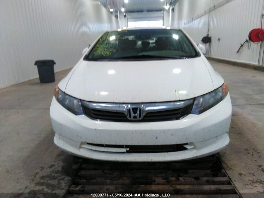 2012 Honda Civic Lx VIN: 2HGFB2F42CH046084 Lot: 12009771