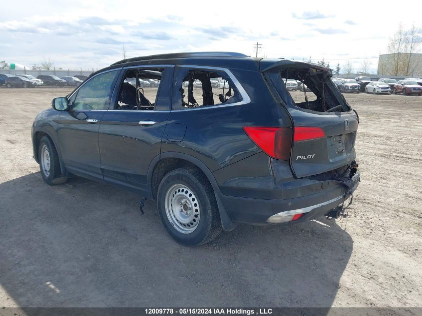 2016 Honda Pilot VIN: 5FNYF6H91GB505984 Lot: 12009778