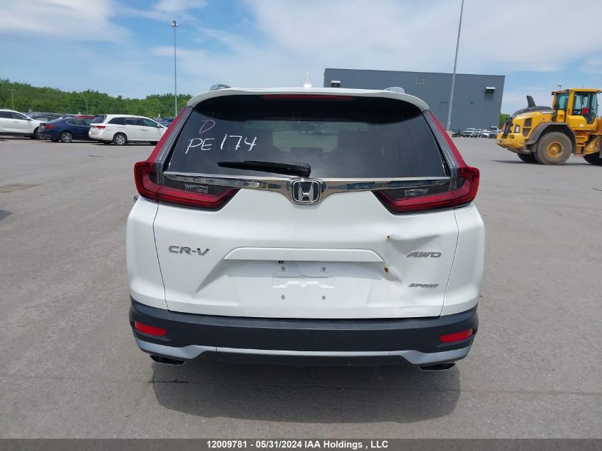2020 Honda Cr-V VIN: 2HKRW2H46LH222249 Lot: 12009781