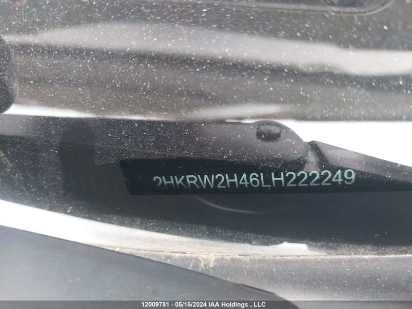 2020 Honda Cr-V VIN: 2HKRW2H46LH222249 Lot: 12009781