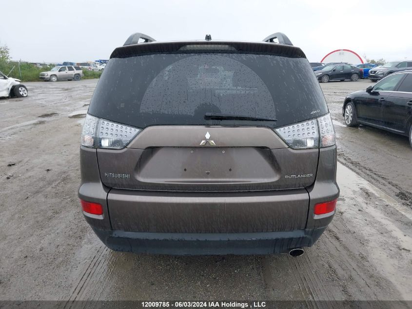 2010 Mitsubishi Outlander VIN: JA4AT2AW0AZ606285 Lot: 12009785