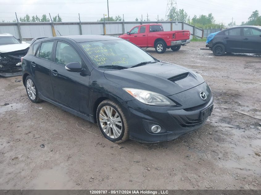 2010 Mazda Speed 3 VIN: JM1BL1H31A1171596 Lot: 12009787