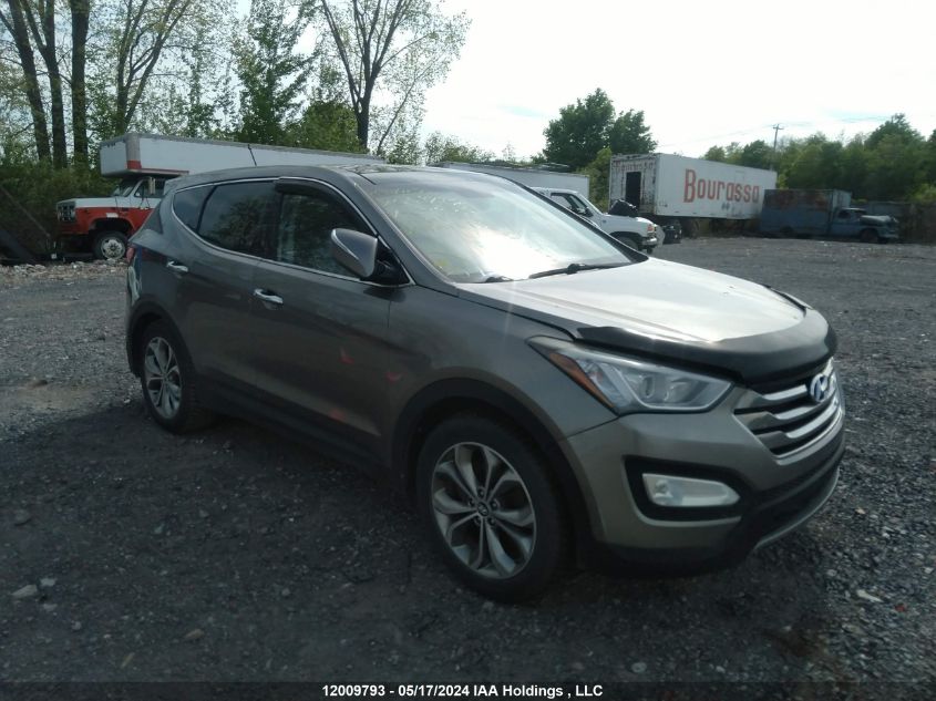 2013 Hyundai Santa Fe Sport VIN: 5XYZUDLA4DG099140 Lot: 12009793