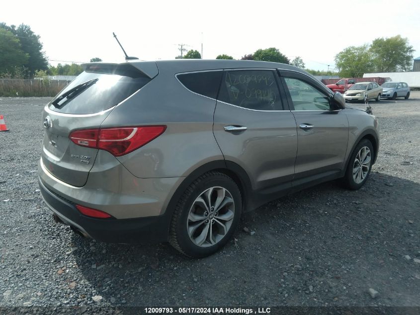 2013 Hyundai Santa Fe Sport VIN: 5XYZUDLA4DG099140 Lot: 12009793