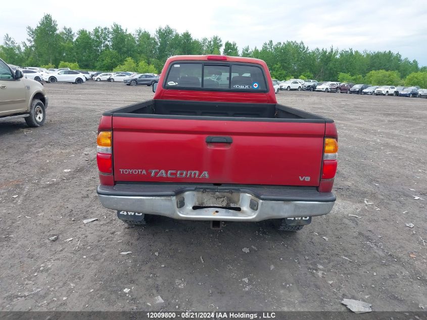 2003 Toyota Tacoma Xtracab VIN: 5TEWN72N23Z252933 Lot: 12009800