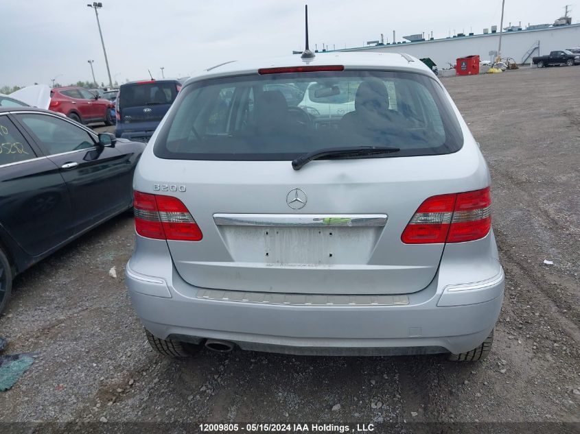 2010 Mercedes-Benz B-Class VIN: WDDFH3DB1AJ599458 Lot: 12009805