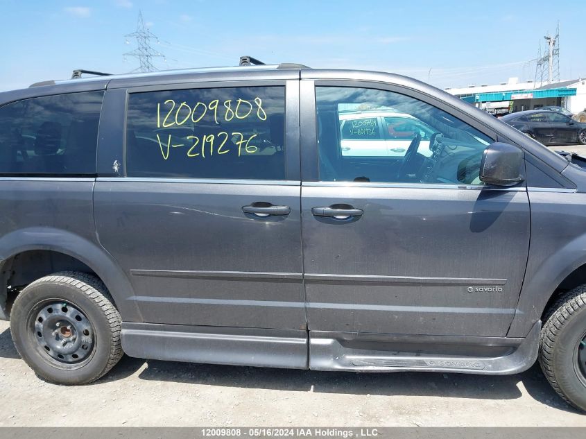 2016 Dodge Grand Caravan Se VIN: 2C4RDGBG7GR219276 Lot: 12009808