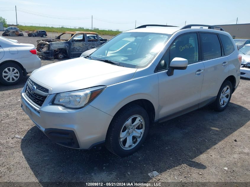 2018 Subaru Forester VIN: JF2SJEBC0JH552015 Lot: 12009812