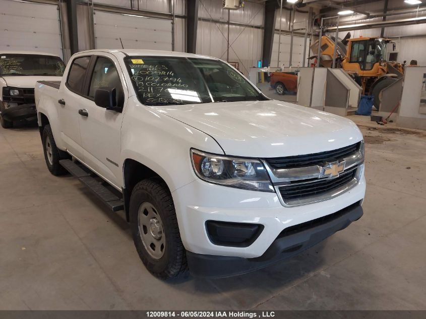 2019 Chevrolet Colorado VIN: 1GCGTBEN8K1102794 Lot: 12009814