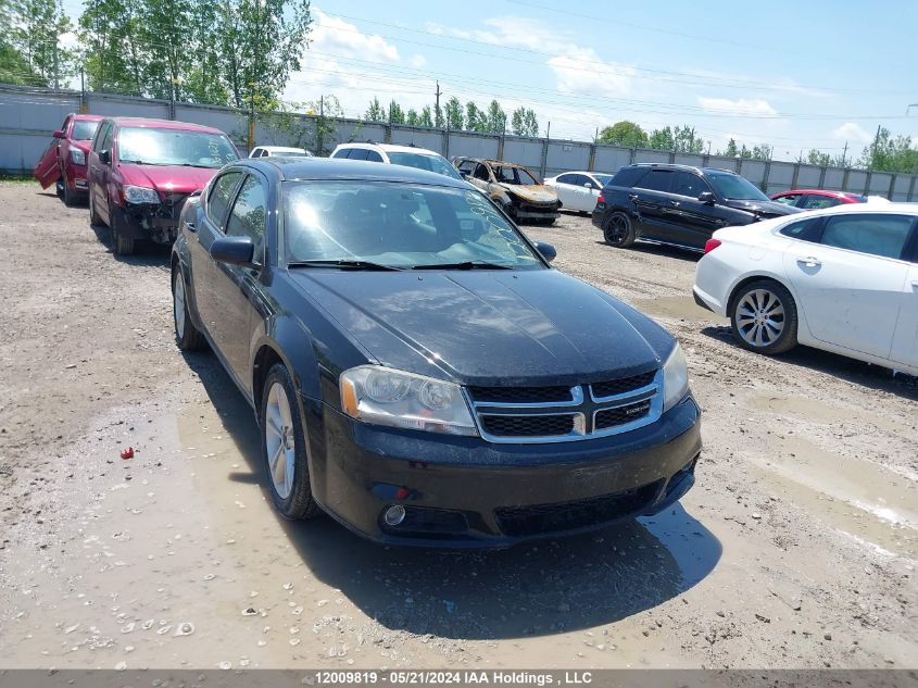 2012 Dodge Avenger Sxt VIN: 1C3CDZCB3CN111821 Lot: 12009819