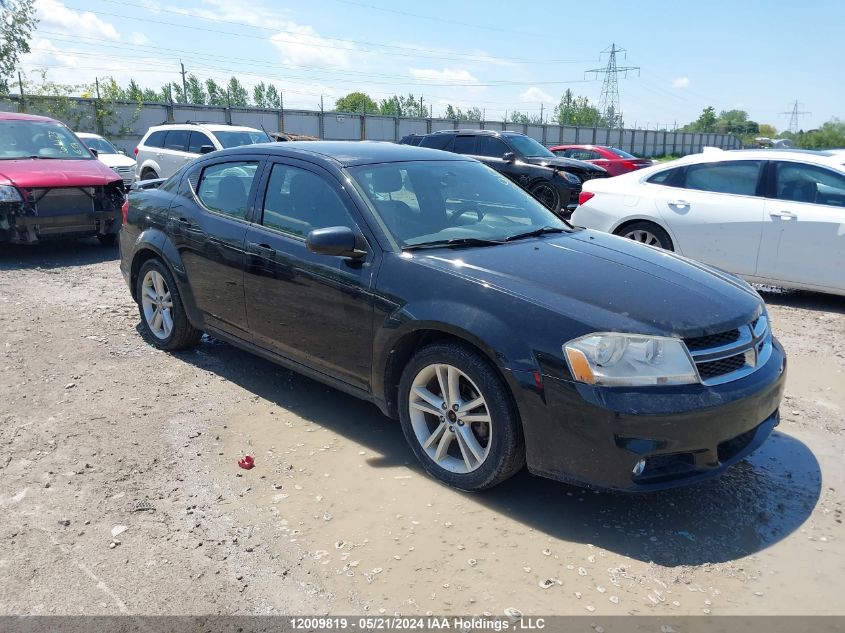 2012 Dodge Avenger Sxt VIN: 1C3CDZCB3CN111821 Lot: 12009819