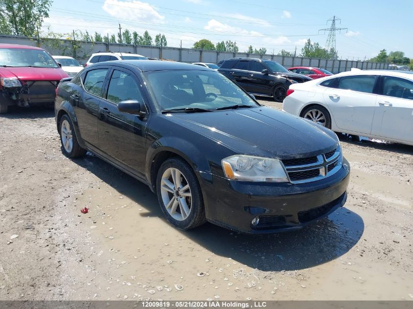 2012 Dodge Avenger Sxt VIN: 1C3CDZCB3CN111821 Lot: 12009819