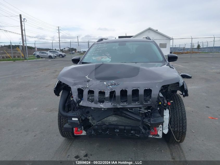 2022 Jeep Cherokee Trailhawk VIN: 1C4PJMBX0ND516615 Lot: 12009824