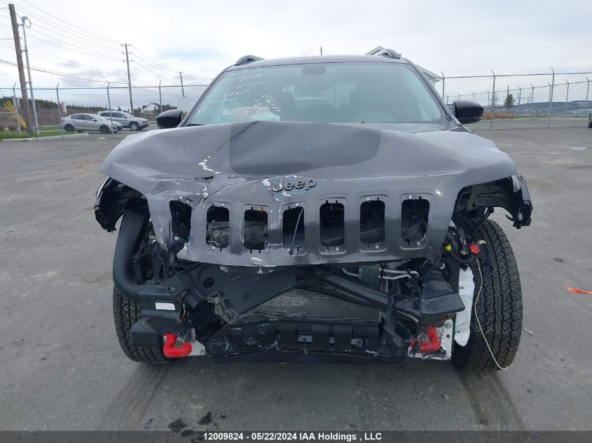 2022 Jeep Cherokee Trailhawk VIN: 1C4PJMBX0ND516615 Lot: 12009824