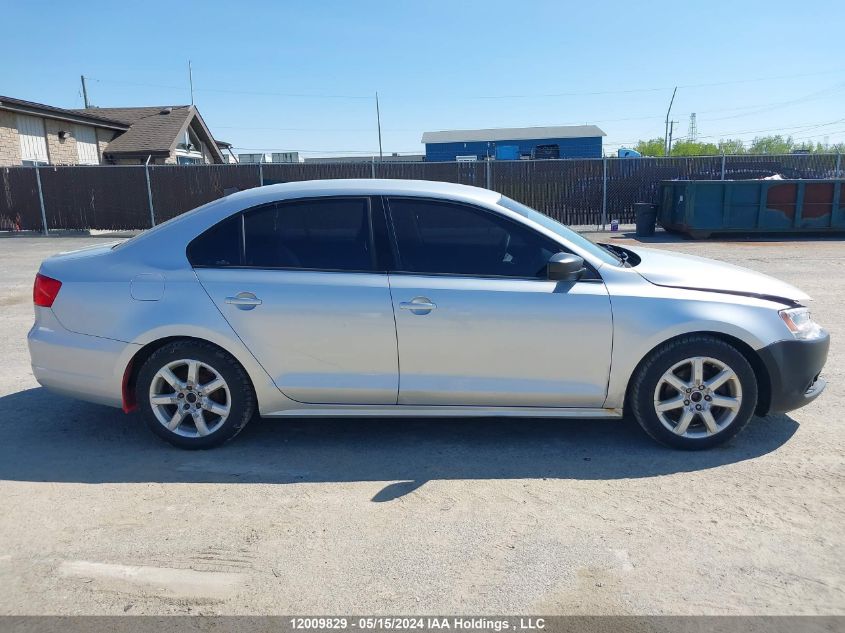 2011 Volkswagen Jetta Sedan VIN: 3VW1K7AJ0BM332953 Lot: 12009829