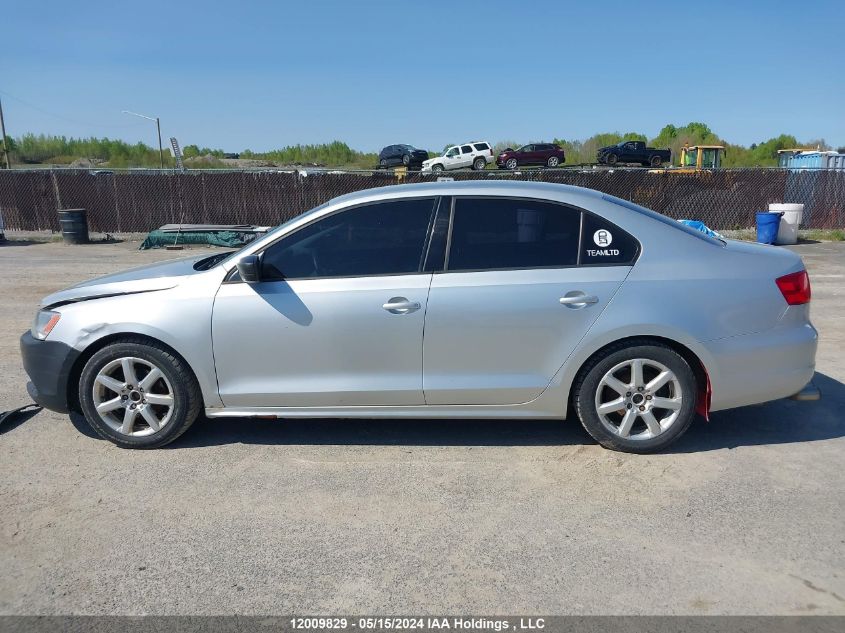 2011 Volkswagen Jetta Sedan VIN: 3VW1K7AJ0BM332953 Lot: 12009829