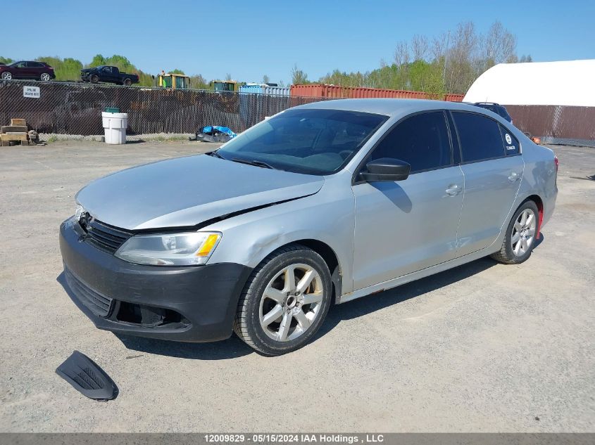 2011 Volkswagen Jetta Sedan VIN: 3VW1K7AJ0BM332953 Lot: 12009829