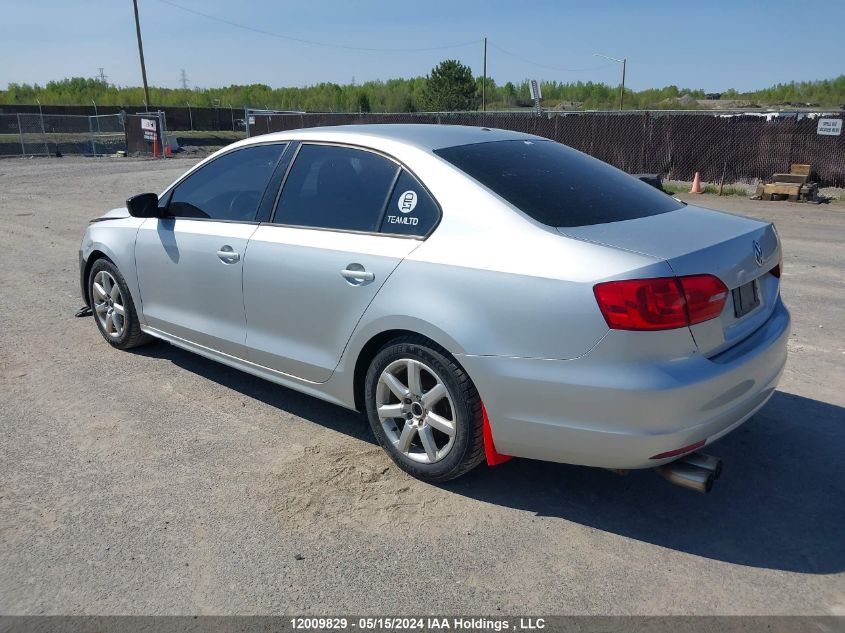 2011 Volkswagen Jetta Sedan VIN: 3VW1K7AJ0BM332953 Lot: 12009829