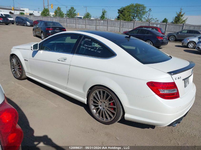 2013 Mercedes-Benz C-Class VIN: WDDGJ7HB0DG033397 Lot: 12009831