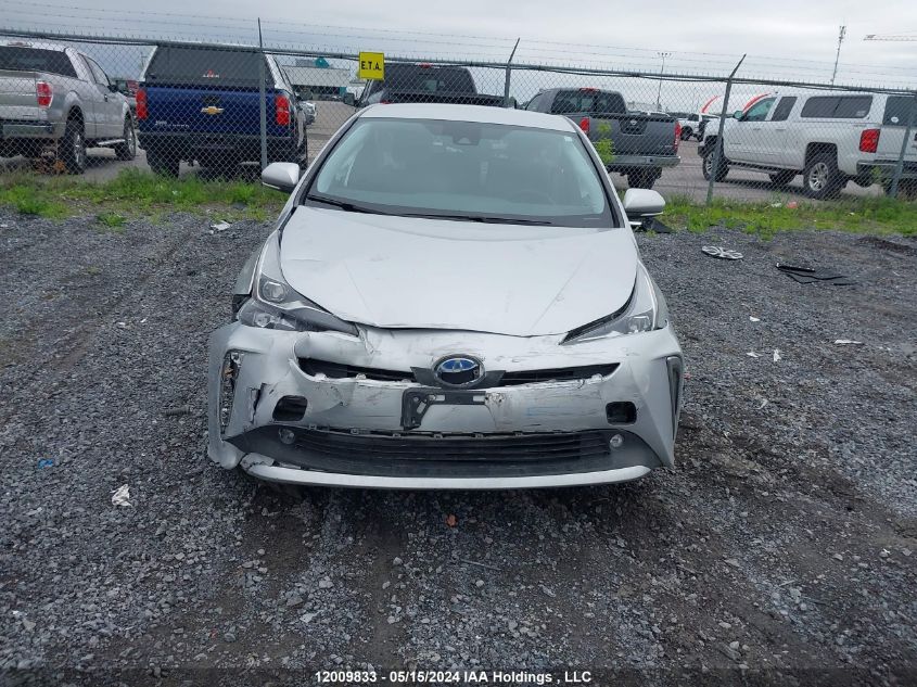 2020 Toyota Prius Le/Xle VIN: JTDL9RFUXL3018896 Lot: 12009833