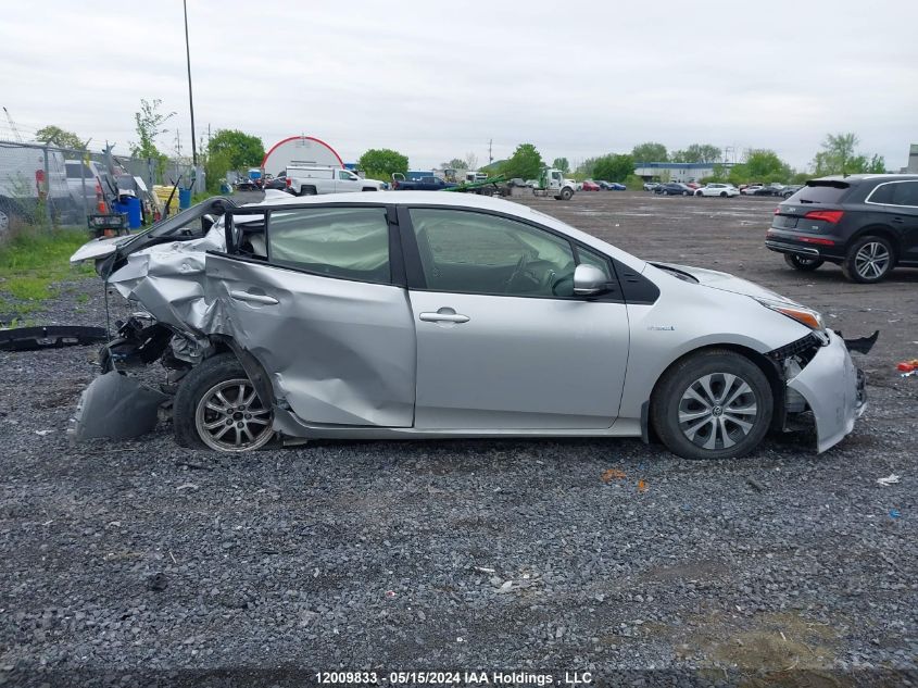 2020 Toyota Prius Le/Xle VIN: JTDL9RFUXL3018896 Lot: 12009833