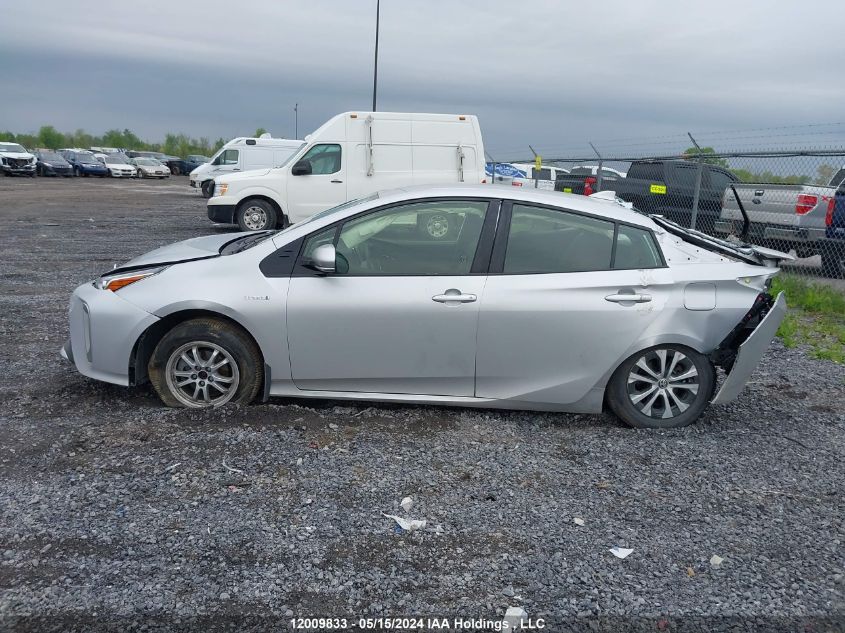 2020 Toyota Prius Le/Xle VIN: JTDL9RFUXL3018896 Lot: 12009833