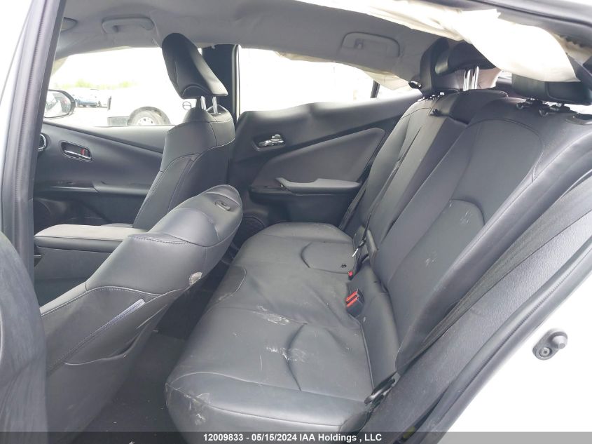 2020 Toyota Prius Le/Xle VIN: JTDL9RFUXL3018896 Lot: 12009833