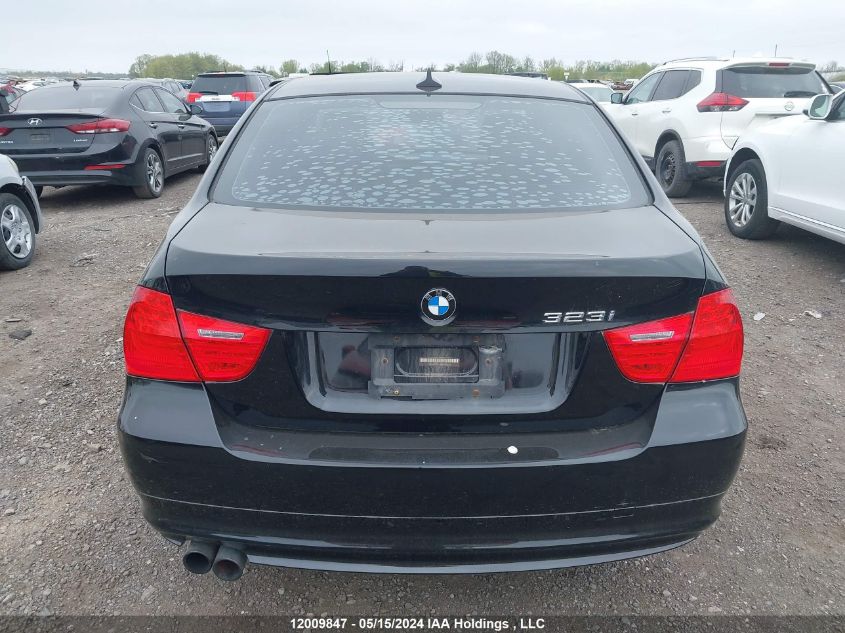 2011 BMW 3 Series VIN: WBAPG7G53BNN18692 Lot: 12009847