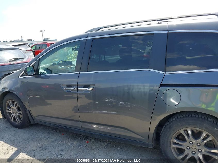 2012 Honda Odyssey VIN: 5FNRL5H42CB501335 Lot: 12009858