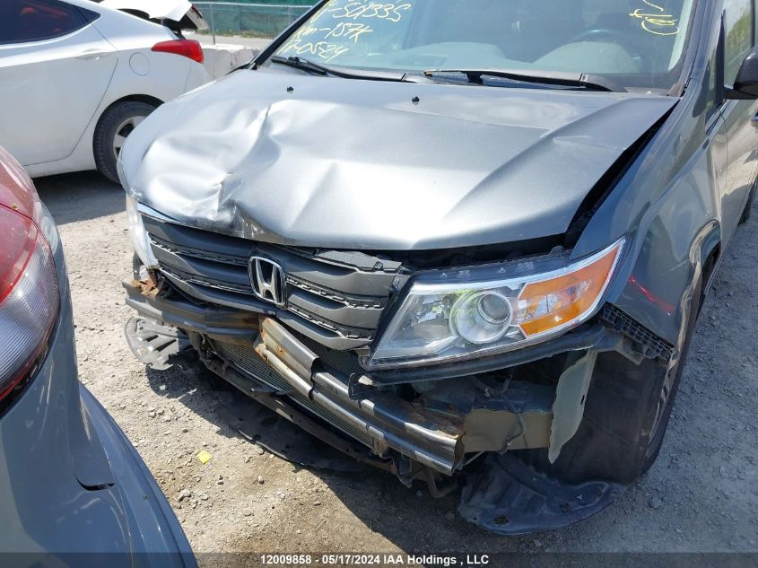 2012 Honda Odyssey VIN: 5FNRL5H42CB501335 Lot: 12009858