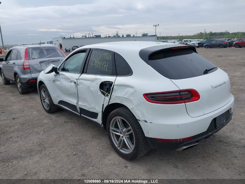 2017 Porsche Macan VIN: WP1AA2A55HLB01471 Lot: 12009860