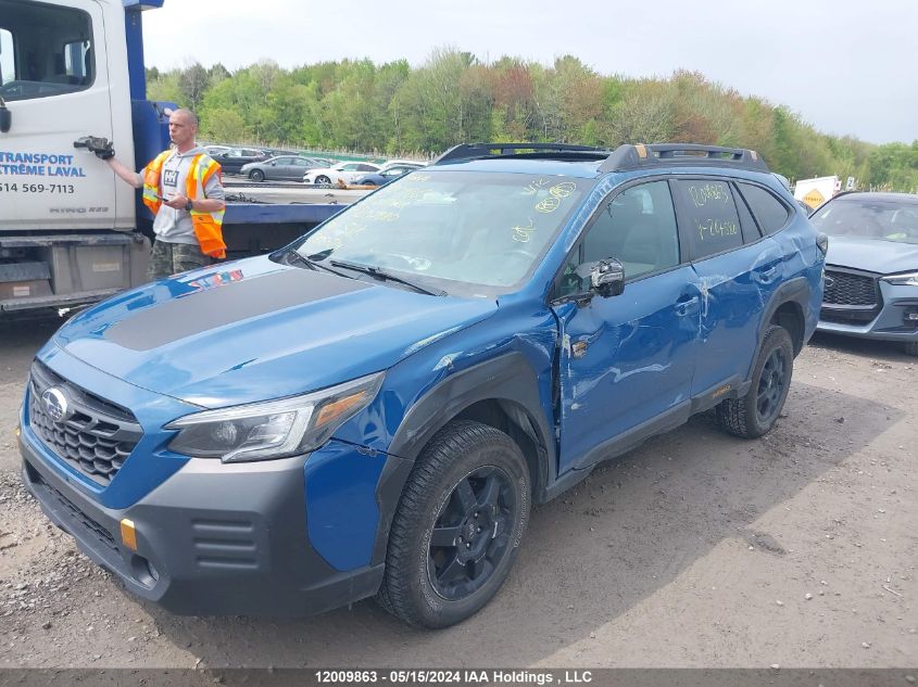 2022 Subaru Outback VIN: 4S4BTHTD5N3207580 Lot: 12009863