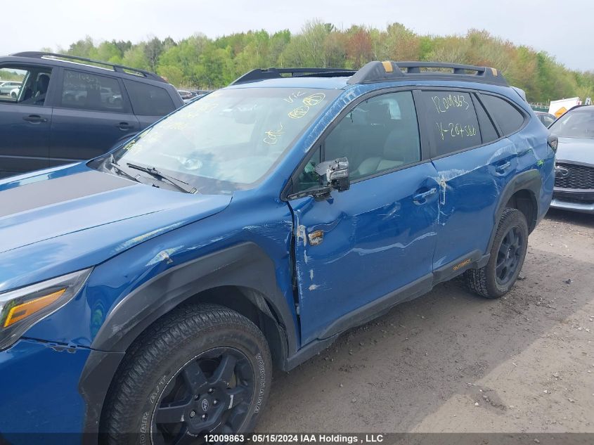 2022 Subaru Outback VIN: 4S4BTHTD5N3207580 Lot: 12009863