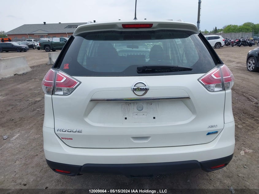 2015 Nissan Rogue VIN: 5N1AT2MV6FC906301 Lot: 12009864