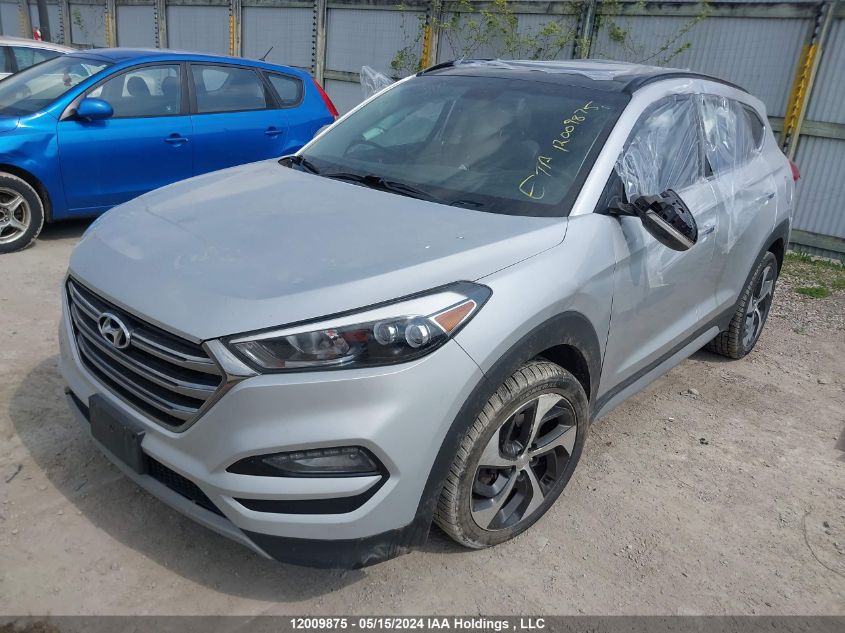 2017 Hyundai Tucson Limited/Sport And Eco/Se VIN: KM8J3CA21HU425353 Lot: 12009875