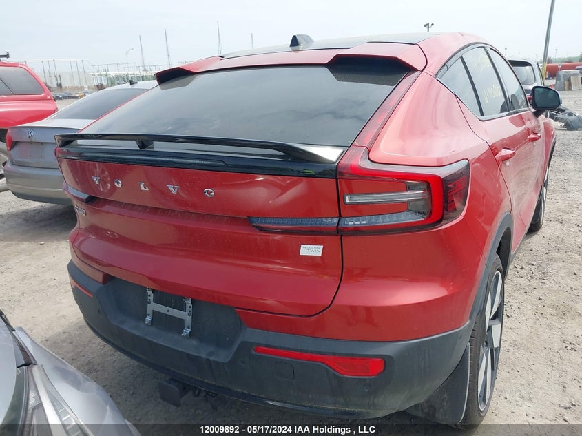 2024 Volvo C40 Recharge Pure Electric VIN: YV4ER3GMXR2110610 Lot: 12009892