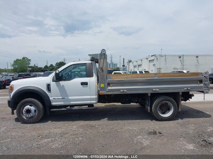 2021 Ford F550 Super Duty VIN: 1FDUF5GT1MEE00425 Lot: 12009896