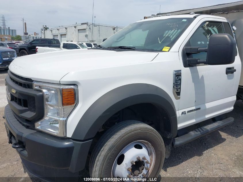 2021 Ford F550 Super Duty VIN: 1FDUF5GT1MEE00425 Lot: 12009896