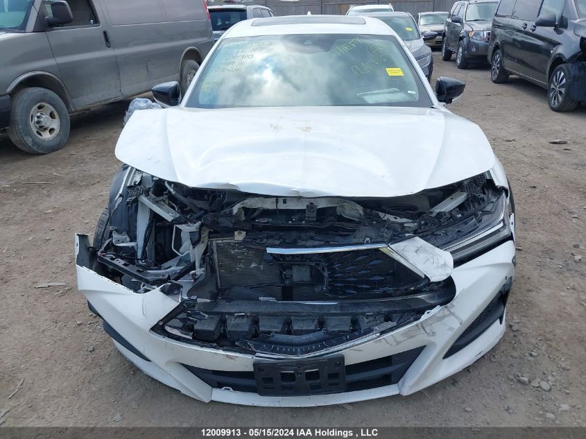 2022 Acura Tlx Technology VIN: 19UUB6F40NA800910 Lot: 12009913