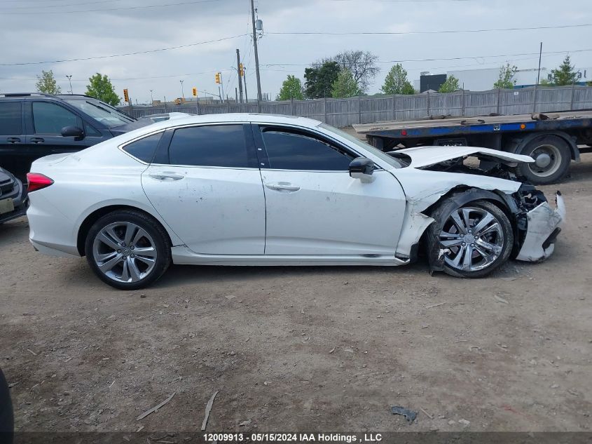 2022 Acura Tlx Technology VIN: 19UUB6F40NA800910 Lot: 12009913