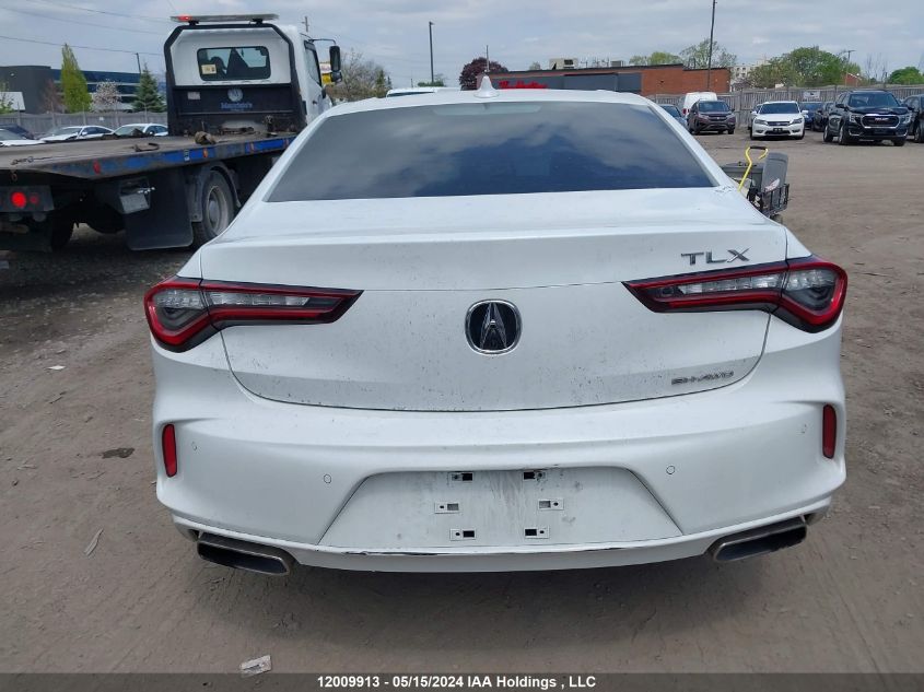 2022 Acura Tlx Technology VIN: 19UUB6F40NA800910 Lot: 12009913