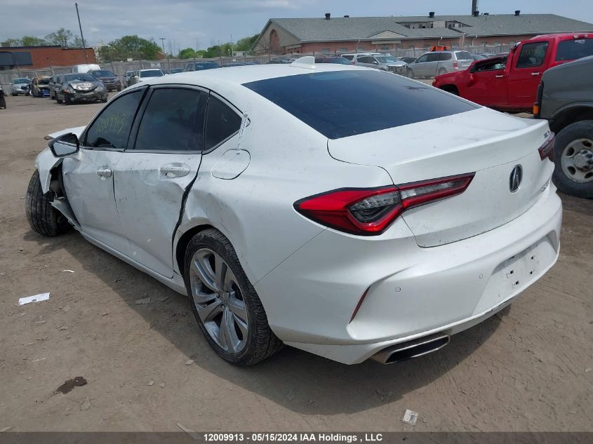 2022 Acura Tlx Technology VIN: 19UUB6F40NA800910 Lot: 12009913