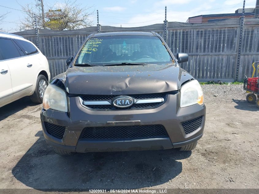 2009 Kia Sportage VIN: KNDJF722897628337 Lot: 12009931