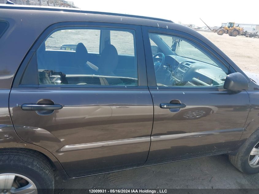 2009 Kia Sportage VIN: KNDJF722897628337 Lot: 12009931