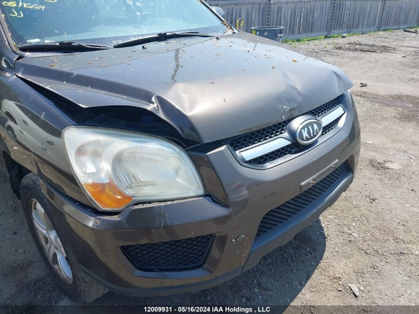 2009 Kia Sportage VIN: KNDJF722897628337 Lot: 12009931