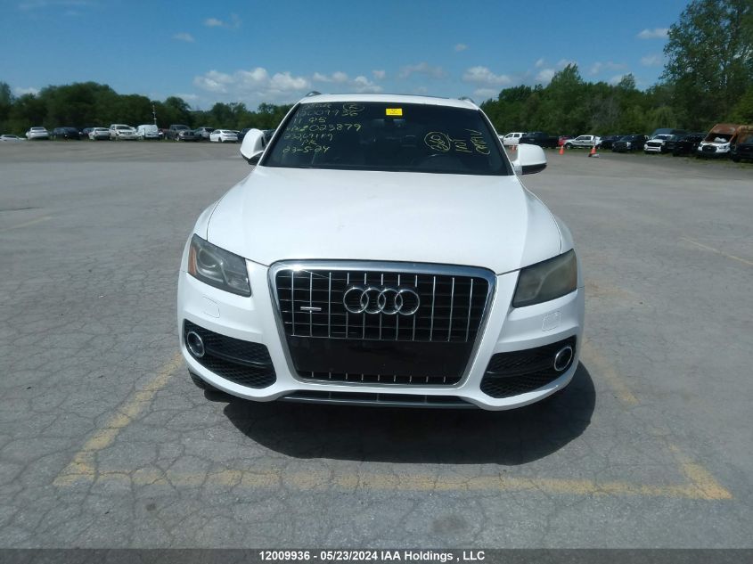 2011 Audi Q5 VIN: WA1MKCFP7BA023879 Lot: 12009936