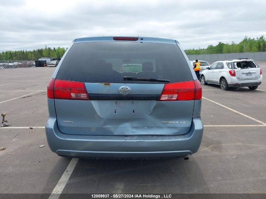 2005 Toyota Sienna VIN: 5TDZA29C85S237840 Lot: 12009937