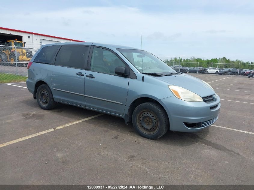 2005 Toyota Sienna VIN: 5TDZA29C85S237840 Lot: 12009937